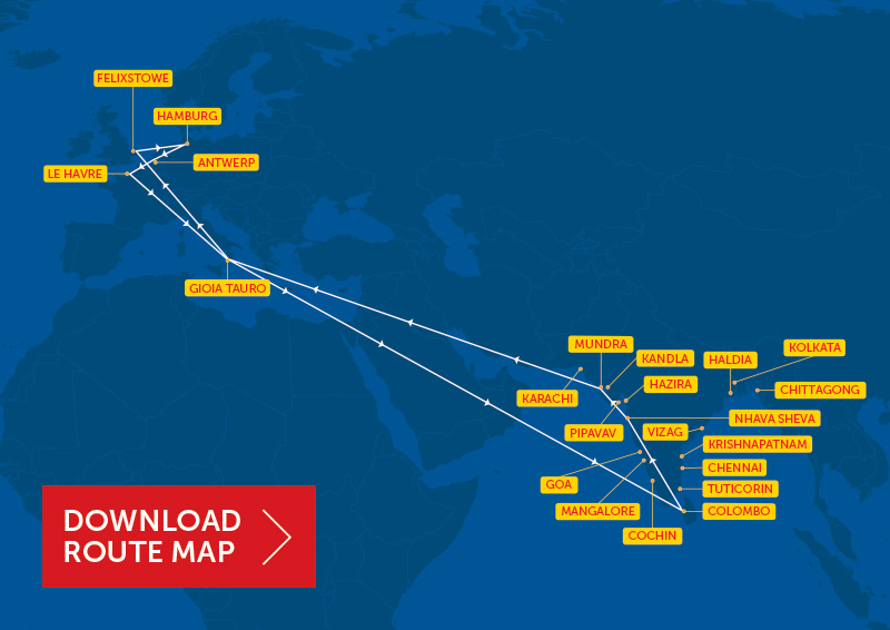 SCI route map